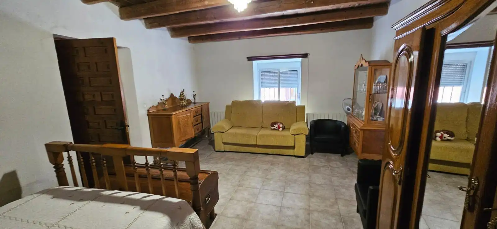 Sala de estar de Casa o chalet en venta en Tiedra con Calefacción, Jardín privado y Terraza