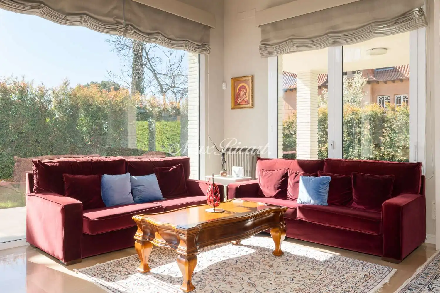 Living room of Houses for rent in Barcelona  with Air Conditioner, Heating and Terrace
