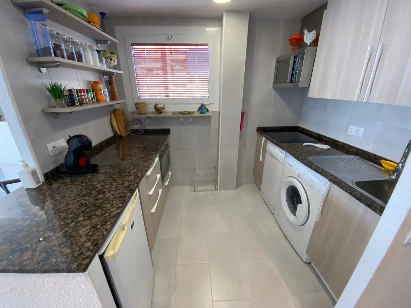 Cocina de Apartamento en venta en Calonge i Sant Antoni con Terraza, Amueblado y Horno