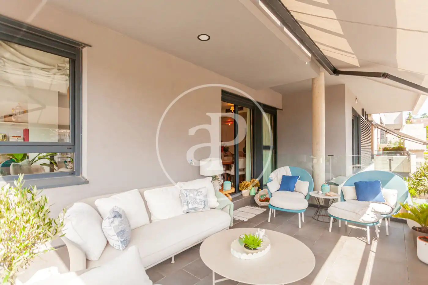 Terrassa de Àtic en venda en Pozuelo de Alarcón amb Aire condicionat, Calefacció i Jardí privat