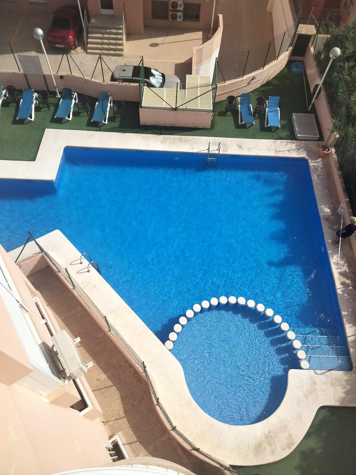 Piscina de Pis en venda en Cartagena amb Aire condicionat, Terrassa i Balcó