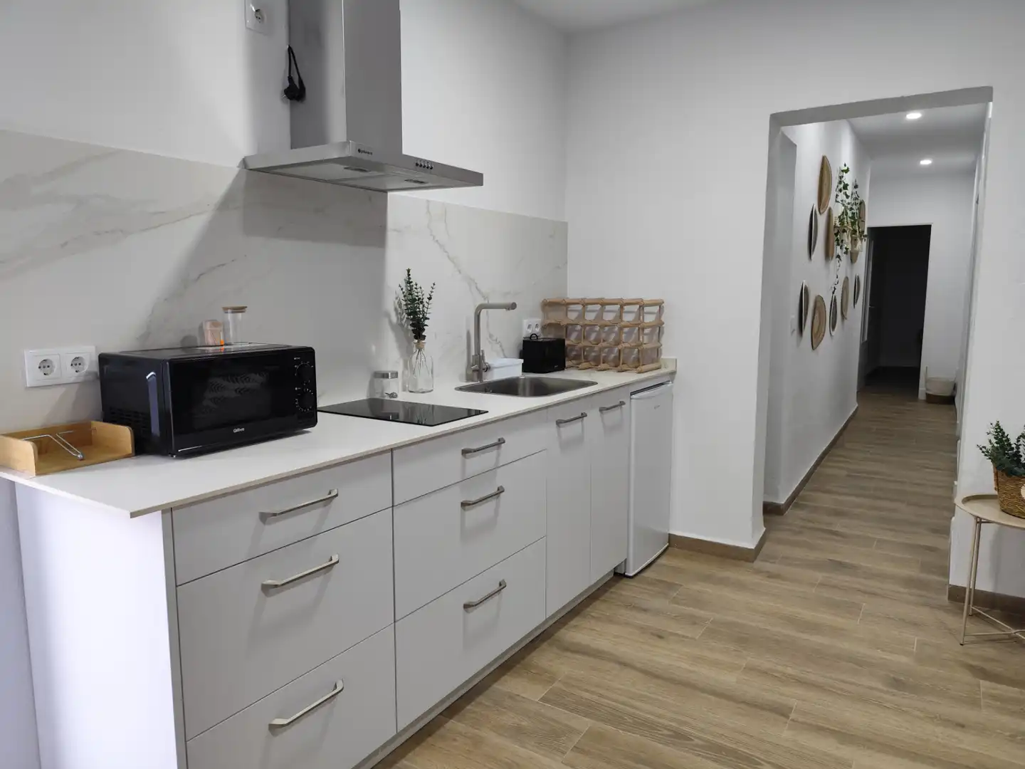 Cocina de Piso de alquiler en Sanlúcar de Barrameda con Aire acondicionado, Calefacción y Terraza