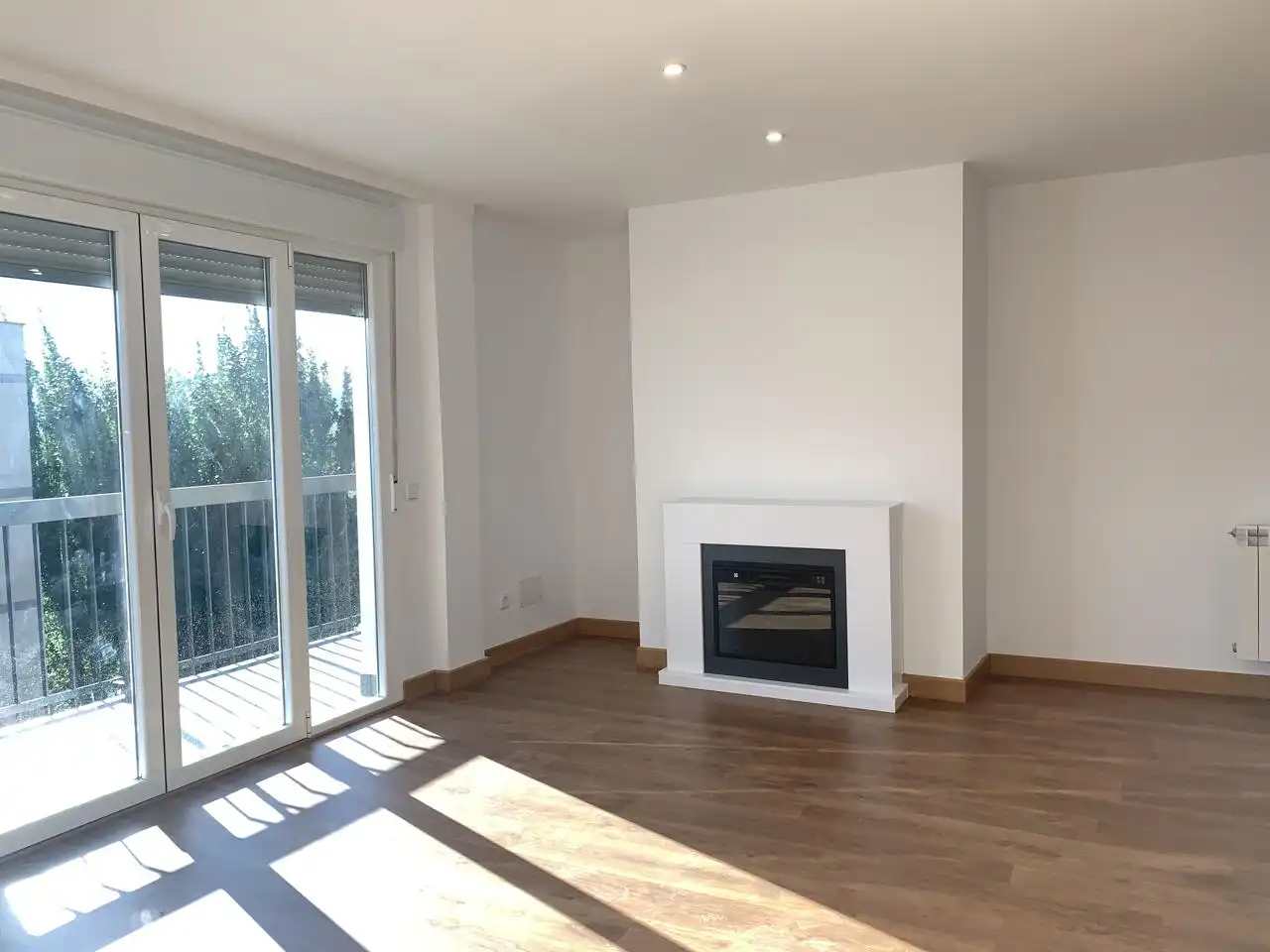 Sala d'estar de Pis de lloguer en Collado Villalba amb Calefacció, Terrassa i Traster