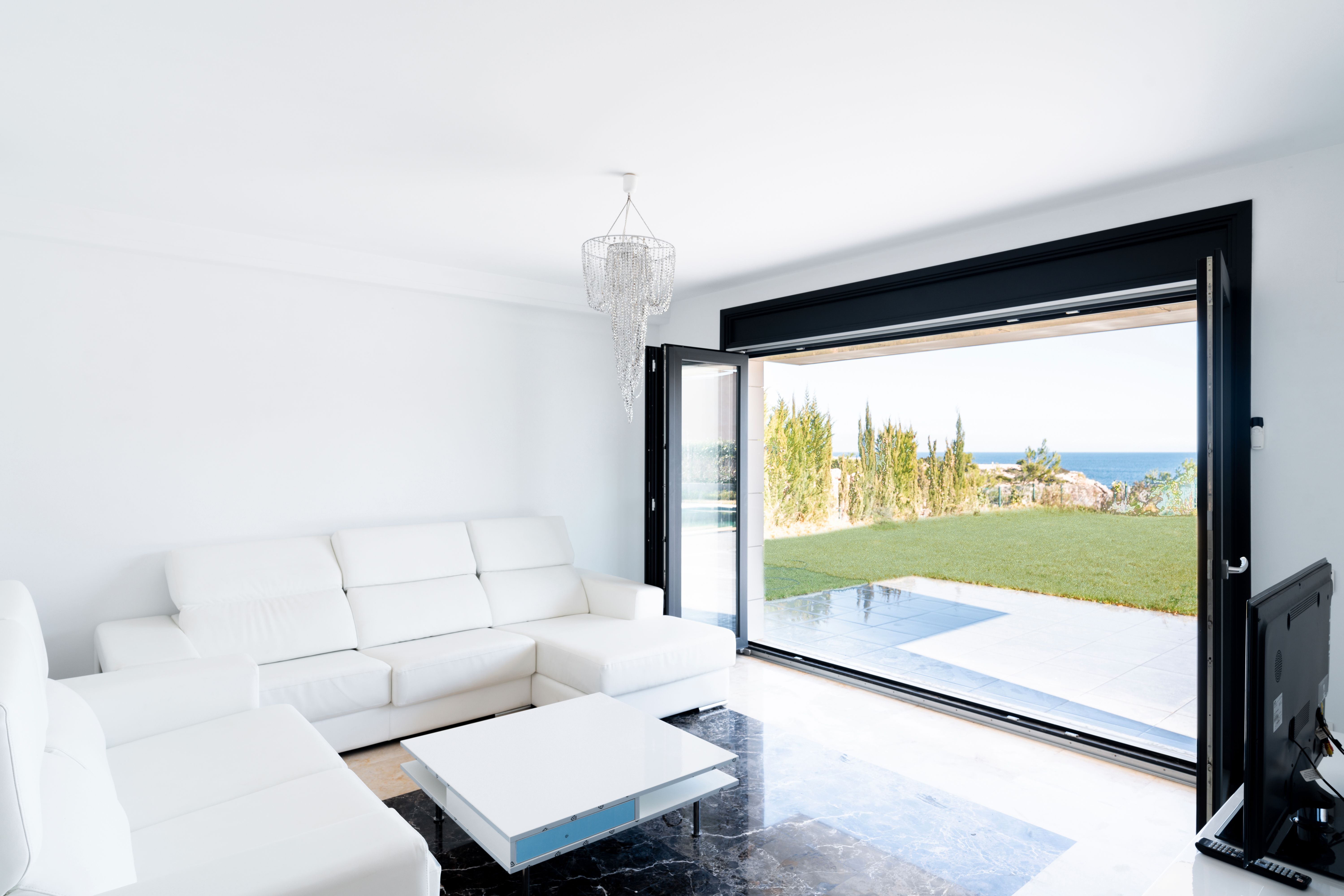 Sala d'estar de Casa o xalet en venda en L'Ametlla de Mar  amb Aire condicionat, Calefacció i Jardí privat