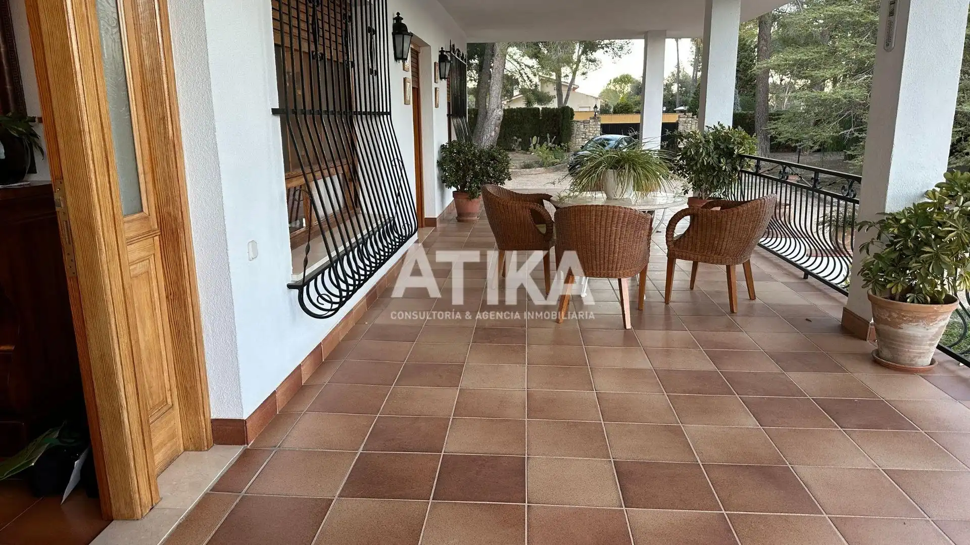 Terrassa de Casa o xalet en venda en Ontinyent amb Aire condicionat, Calefacció i Jardí privat