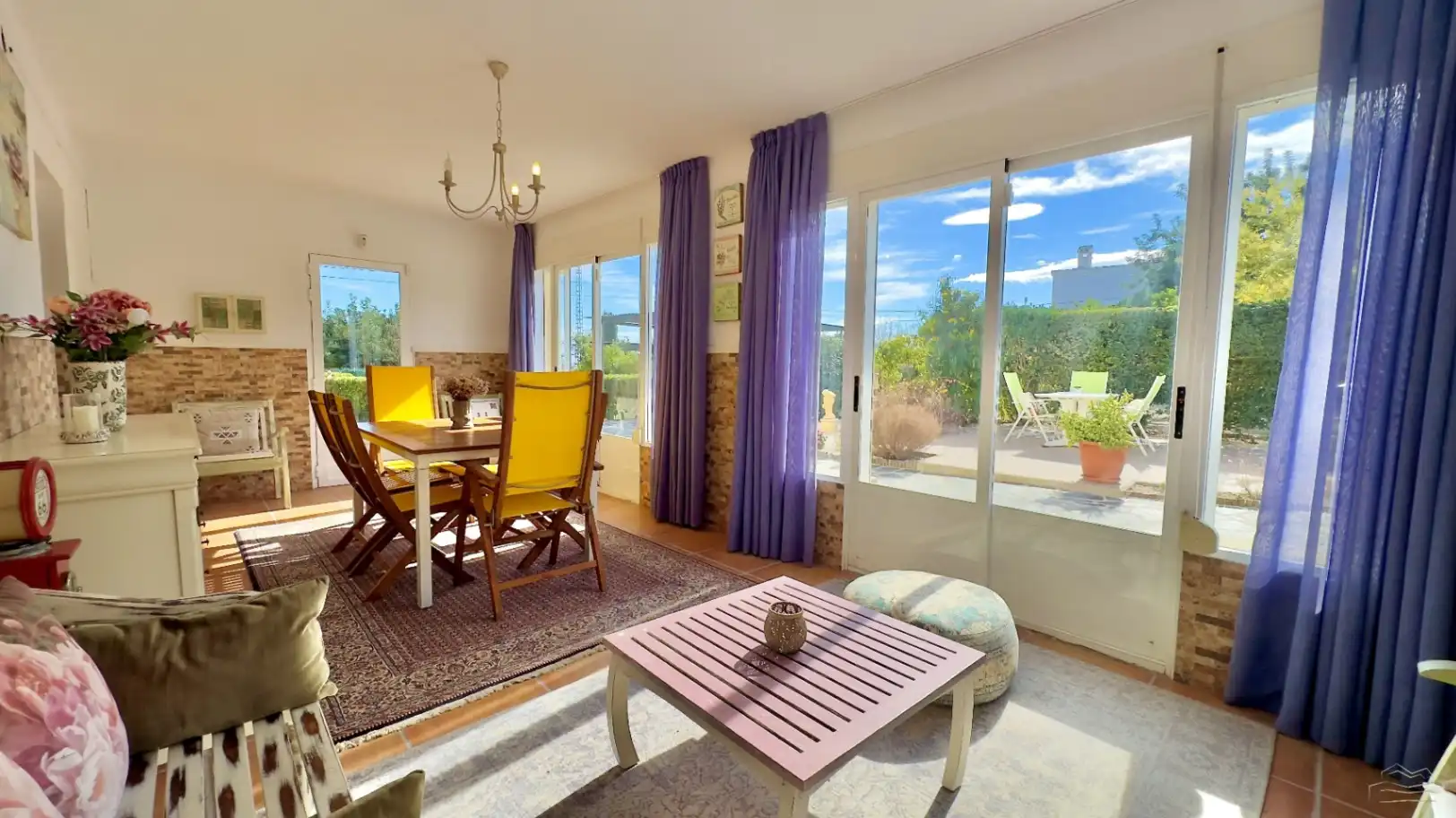 Dining room of Houses for sale in Jávea / Xàbia  with Air Conditioner, Heating and Private garden