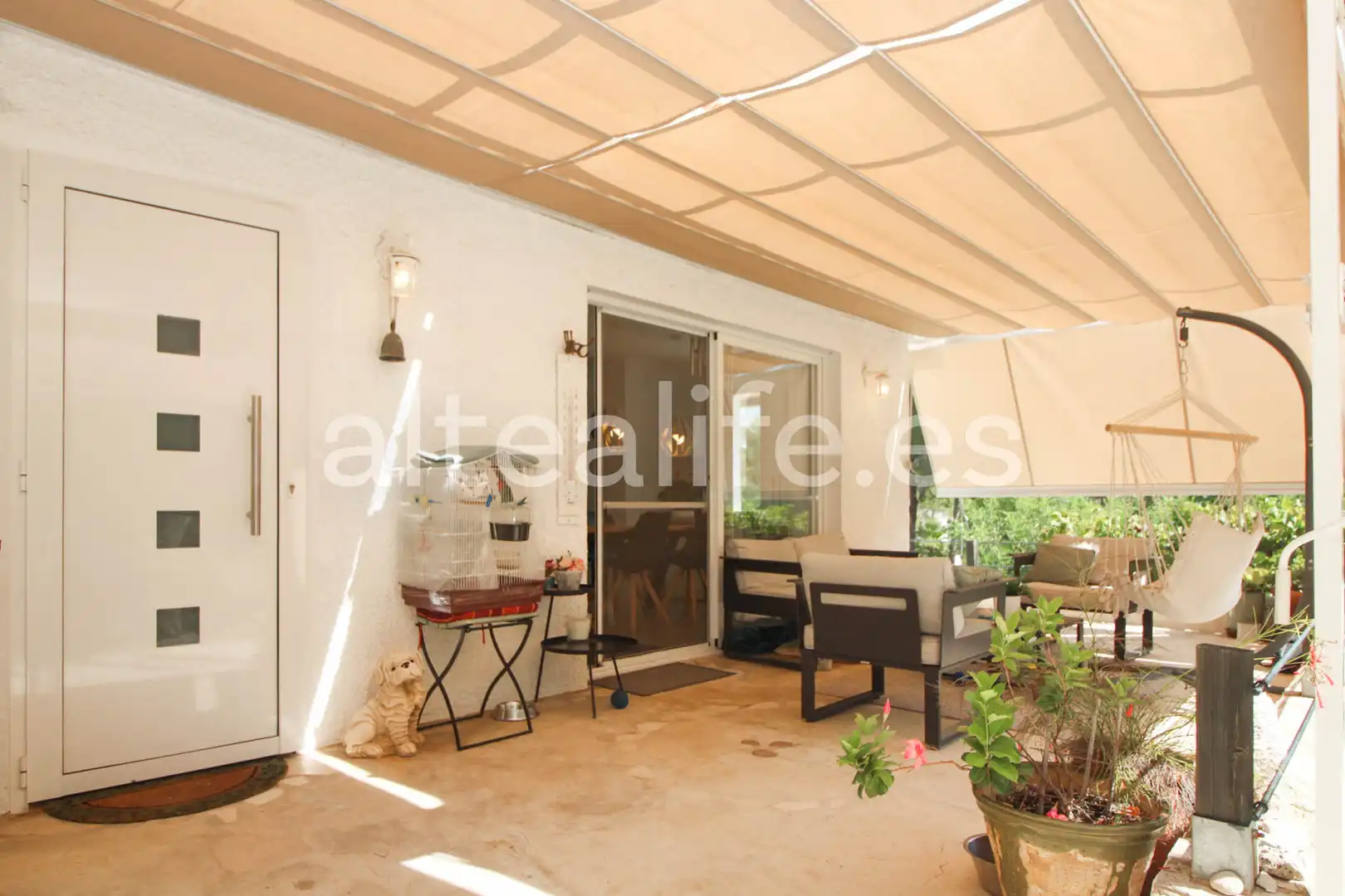 Terrassa de Casa o xalet en venda en Altea amb Aire condicionat, Jardí privat i Terrassa