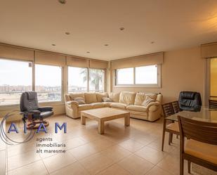 Living room of Flat for sale in Santa Susanna  with Air Conditioner, Heating and Community pool