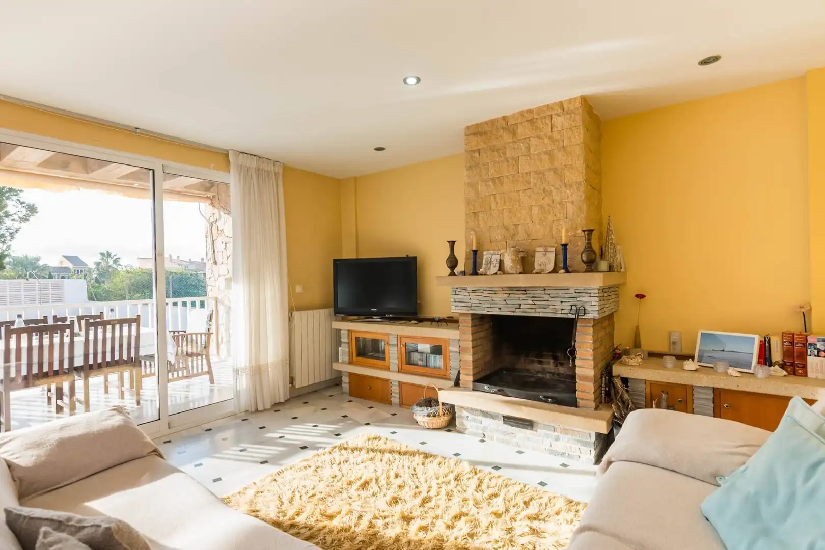 Living room of Houses for sale in Cartagena  with Air Conditioner, Heating and Terrace