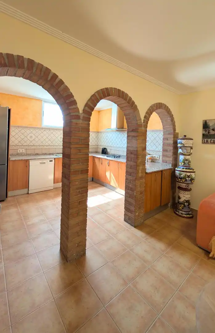 Cuina de Casa o xalet en venda en Elche / Elx amb Aire condicionat, Calefacció i Jardí privat