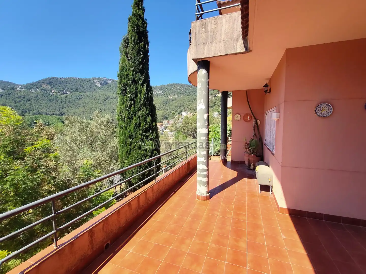 Terraza de Casa adosada en venta en Vallirana con Calefacción, Jardín privado y Terraza