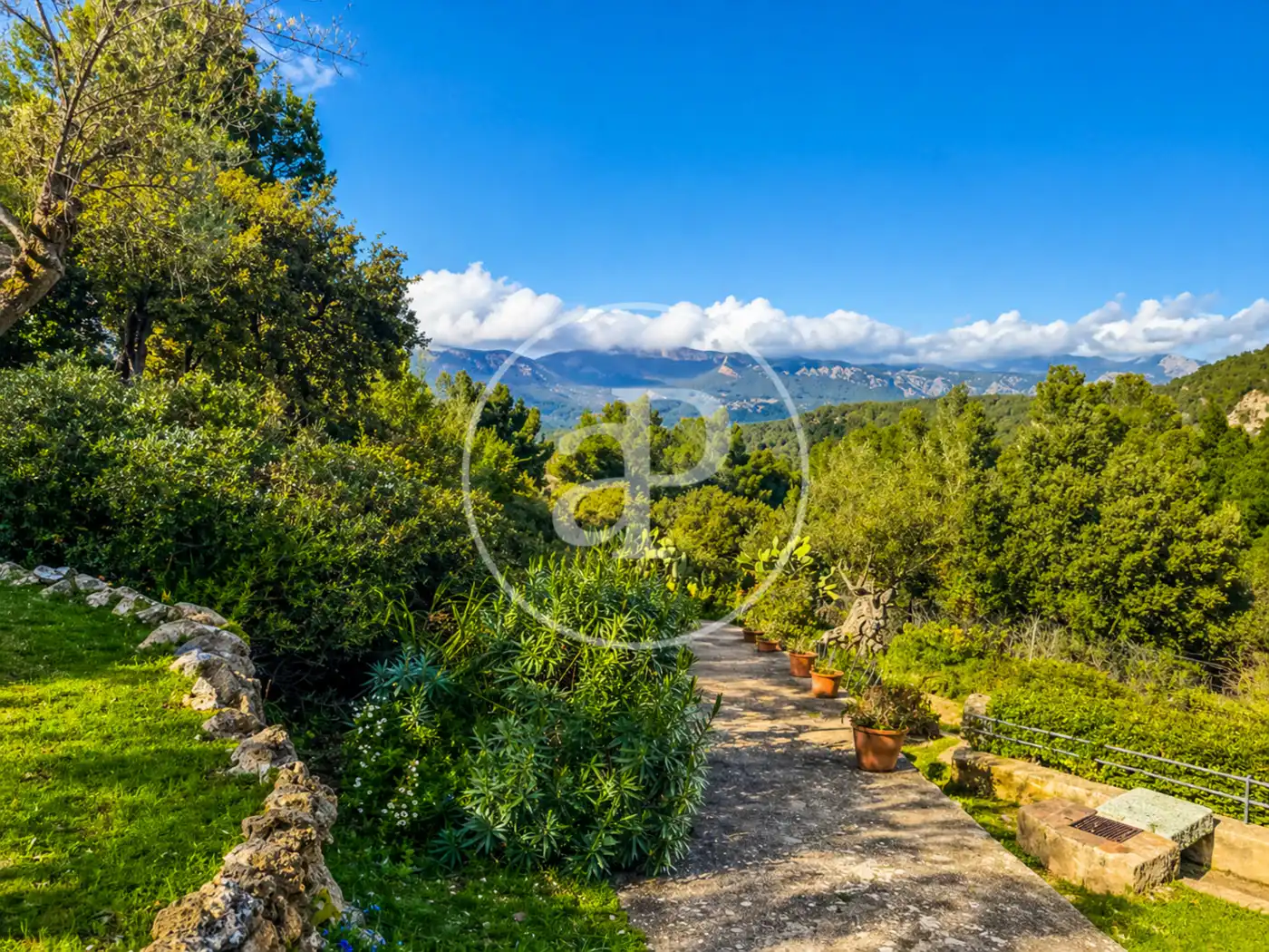 Jardí de Casa o xalet en venda en Esporles amb Aire condicionat, Calefacció i Jardí privat