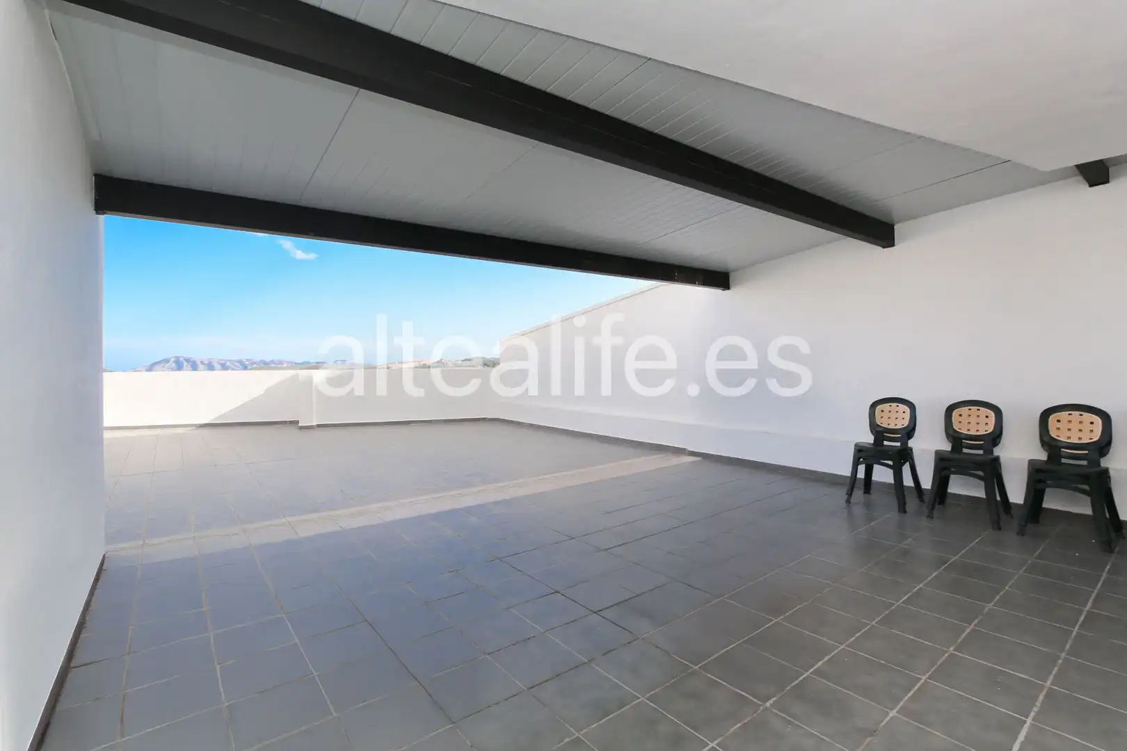 Terraza de Apartamento en venta en Callosa d'en Sarrià con Calefacción y Terraza