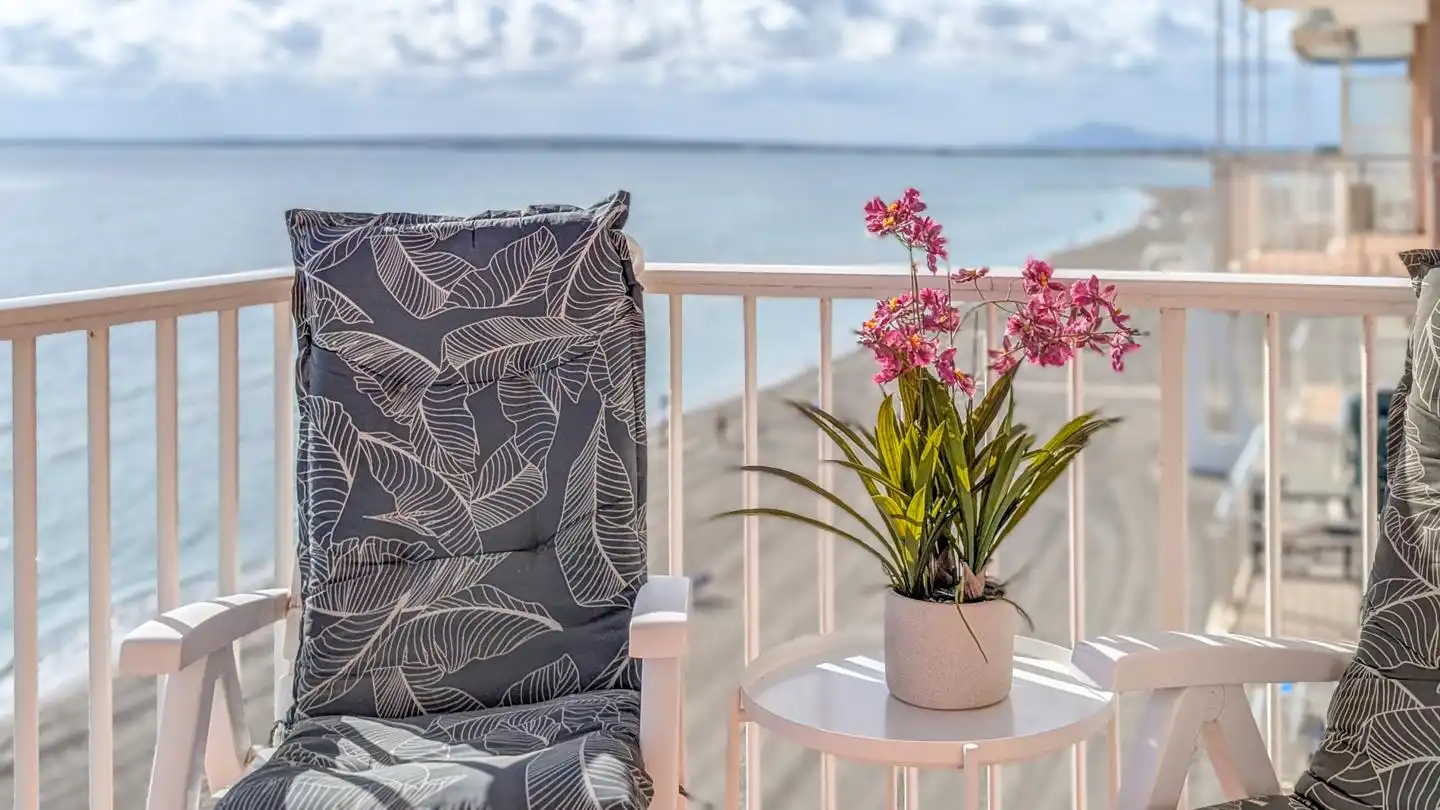 Terrasse von Wohnung zum Verkauf in Santa Pola mit Klimaanlage und Terrasse