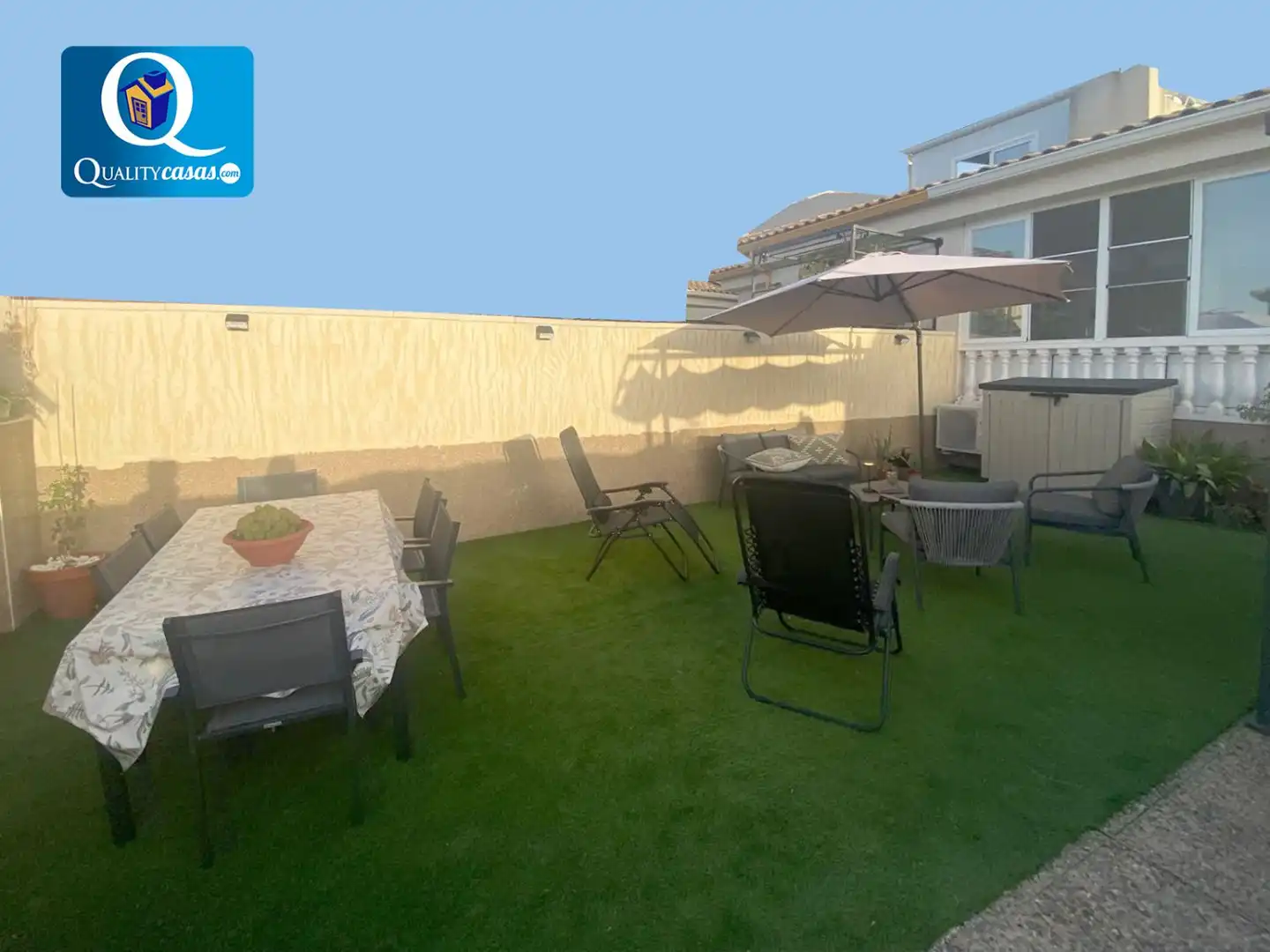Terrassa de Casa o xalet en venda en Castalla amb Aire condicionat, Terrassa i Piscina comunitària
