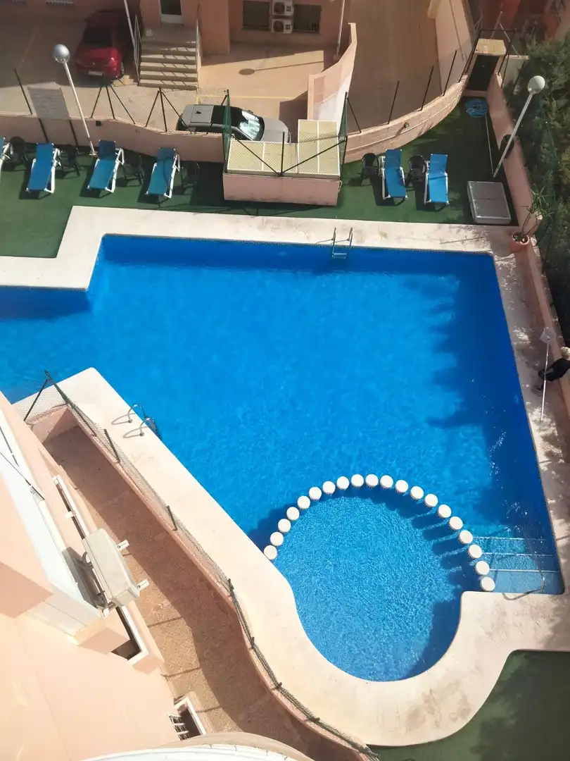 Swimming pool of Flat for sale in Cartagena  with Air Conditioner, Balcony and Community pool