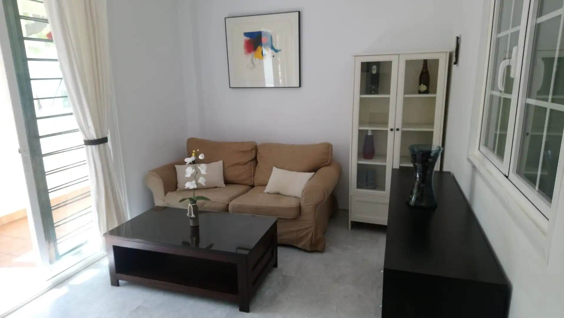 Living room of Flat for rent in Mairena del Aljarafe  with Terrace, Furnished and Community pool