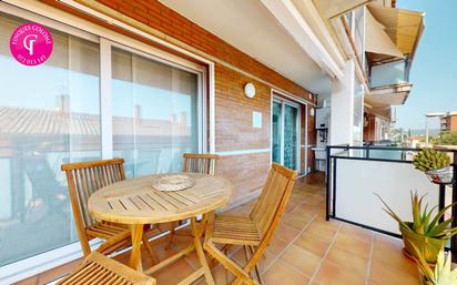 Terrace of Flat for sale in Girona Capital  with Air Conditioner, Heating and Furnished
