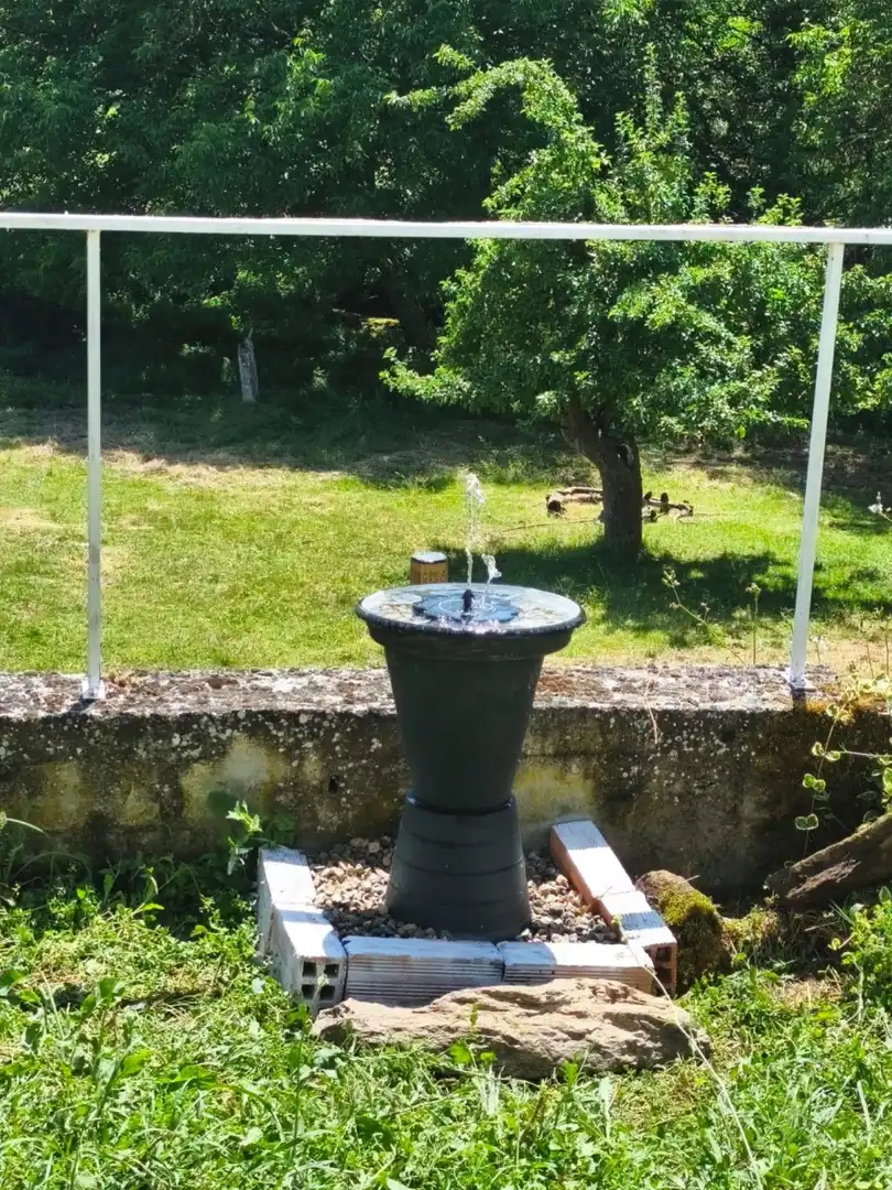 Jardín de Casa o chalet para compartir en A Pobra de Trives  con Calefacción, Amueblado y Horno
