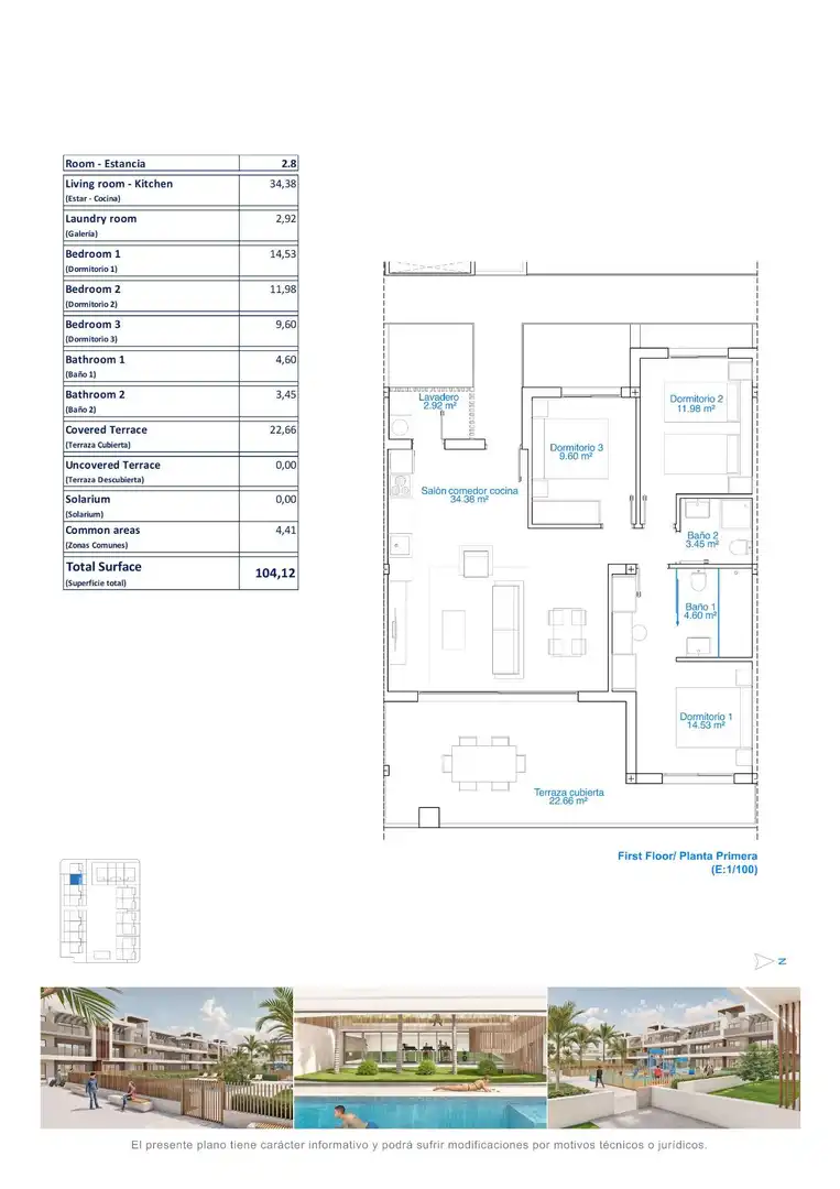 Apartament en venda en Pilar de la Horadada amb Aire condicionat, Calefacció i Jardí privat