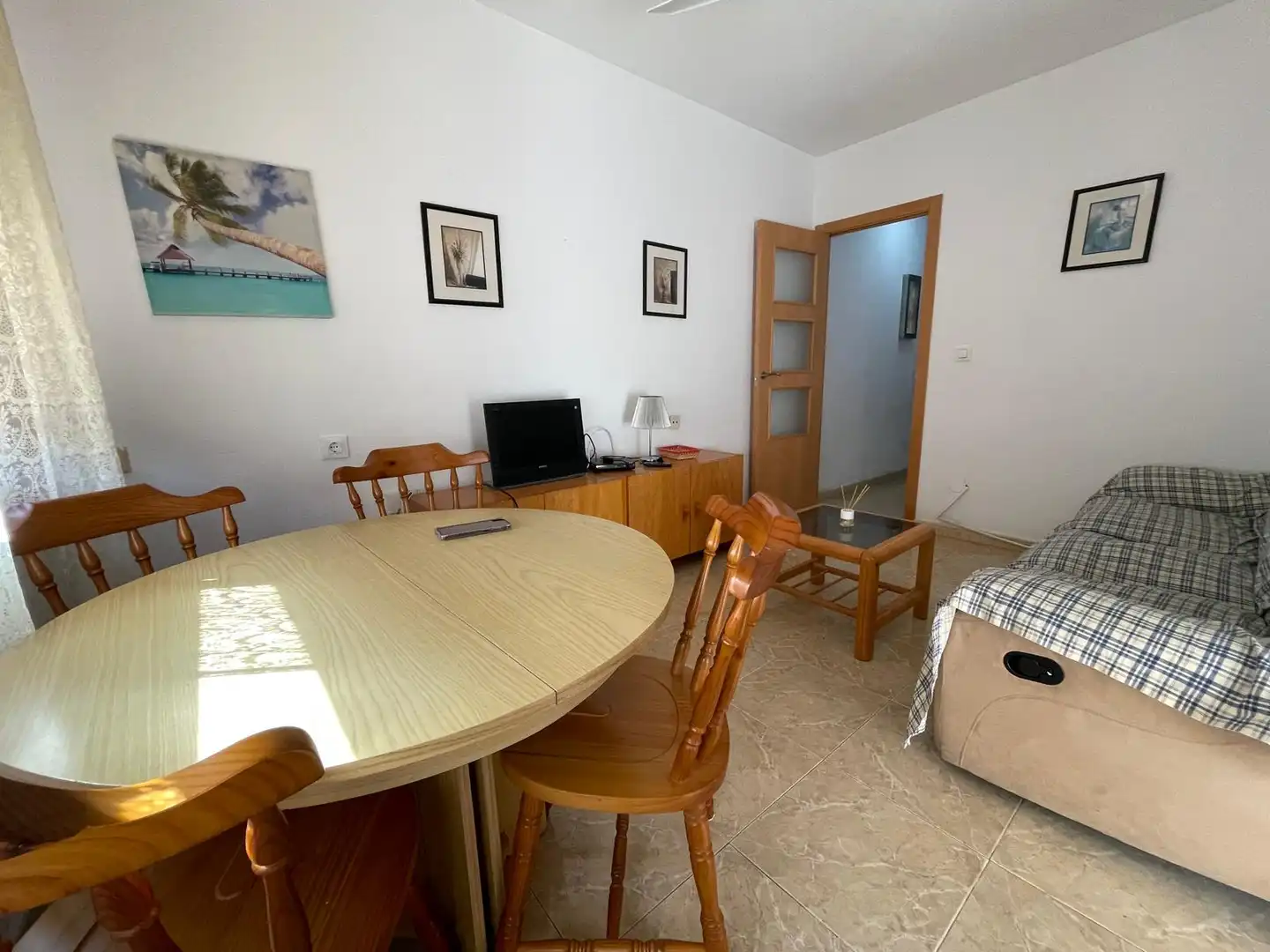 Living room of Flat for sale in San Pedro del Pinatar  with Terrace, Furnished and Balcony