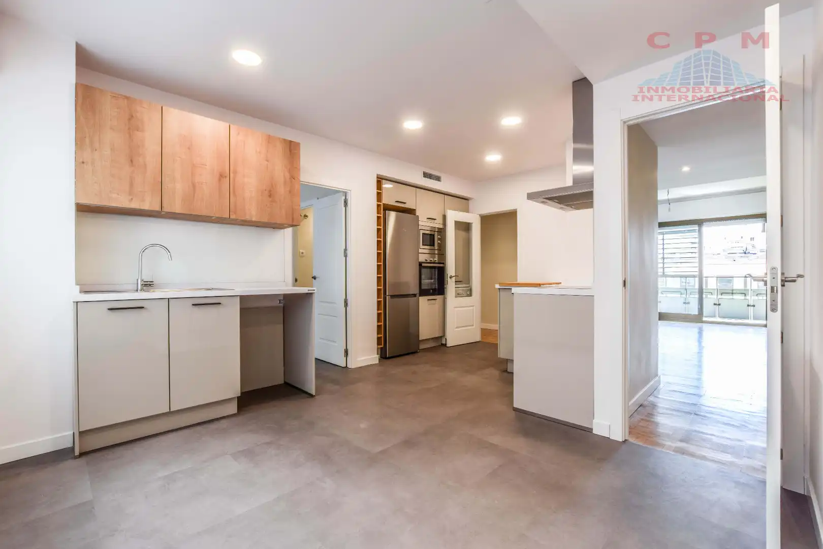 Cocina de Piso de alquiler en Madrid con Aire acondicionado, Calefacción y Parquet