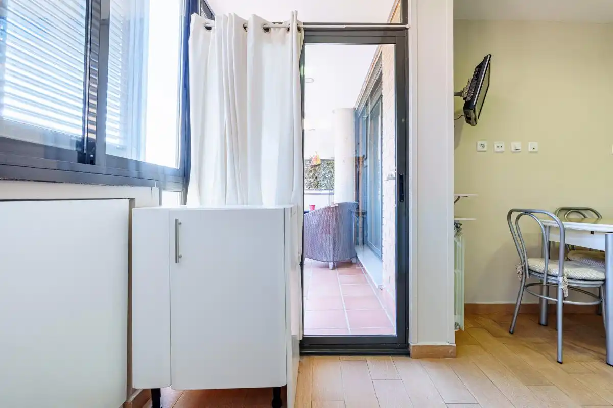 Terraza de Ático en venta en Pozuelo de Alarcón con Aire acondicionado, Calefacción y Jardín privado