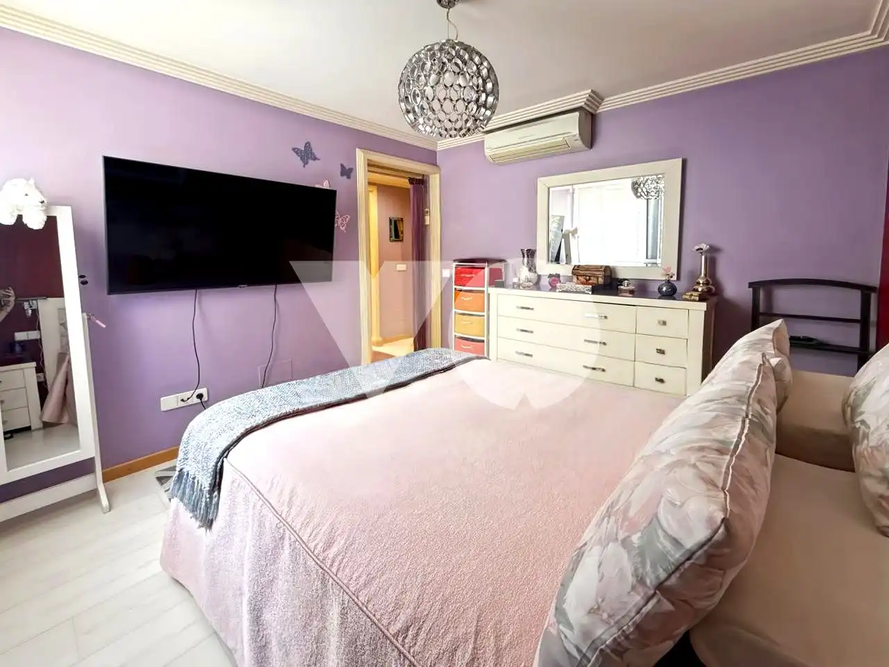 Bedroom of Flat for sale in Madrid  with Air Conditioner, Heating and Terrace