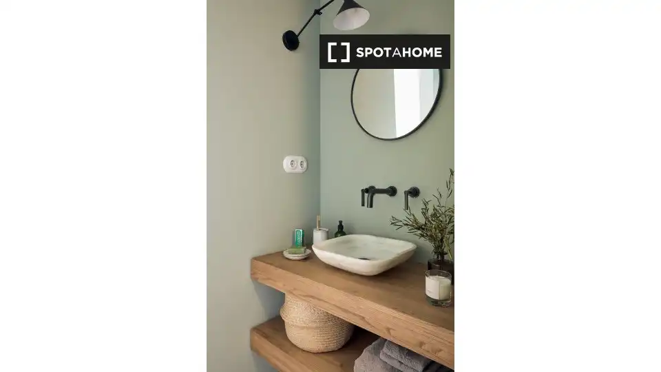 Bany de Apartament per a compartir en Sarrià - Sant Gervasi