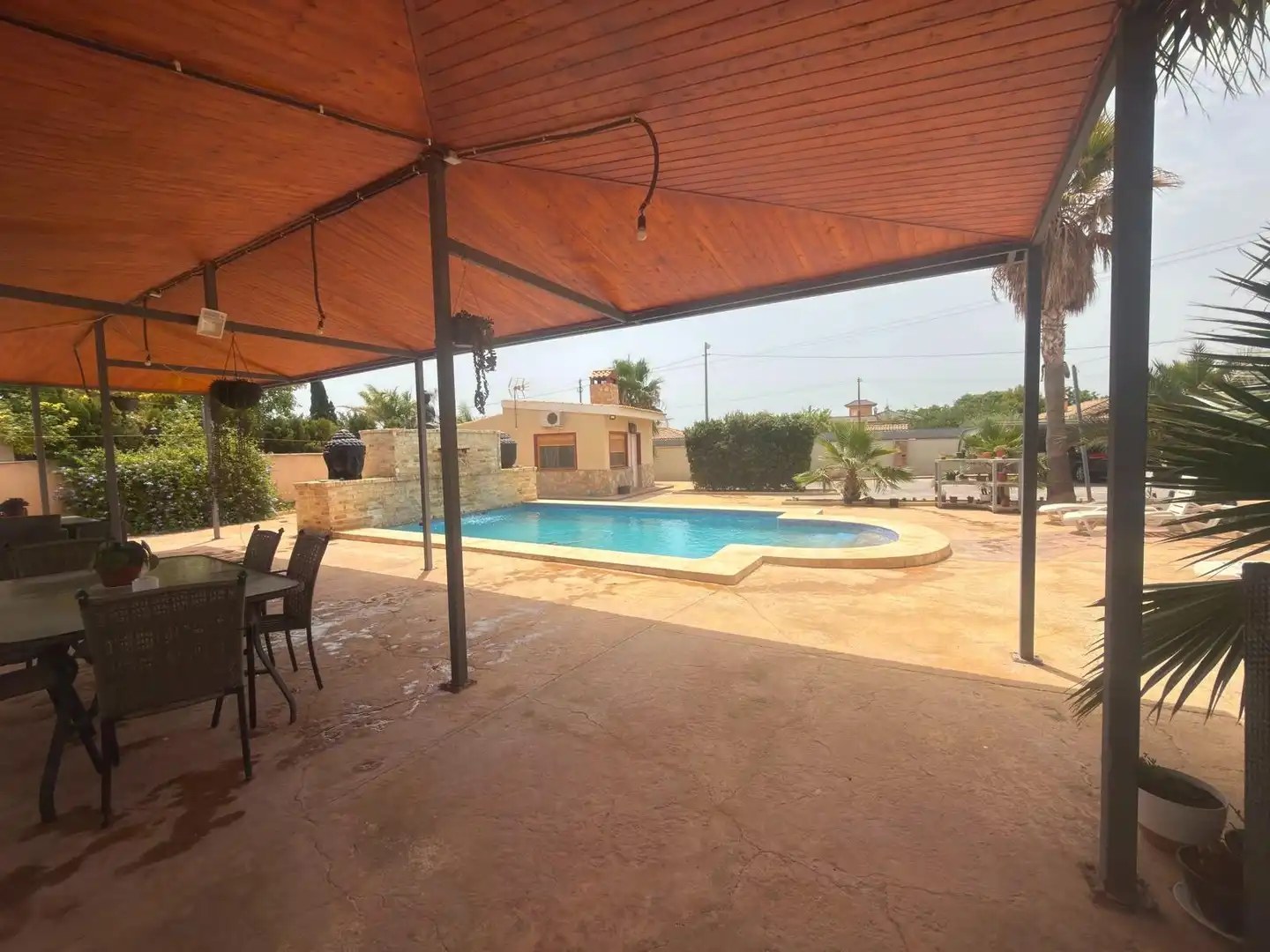 Piscina de Casa o xalet en venda en Alicante / Alacant amb Aire condicionat, Calefacció i Jardí privat