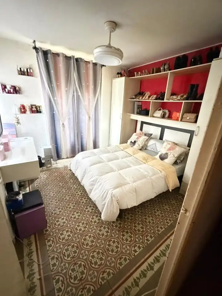Bedroom of Flat for sale in Zaragoza  with Air Conditioner, Terrace and Balcony