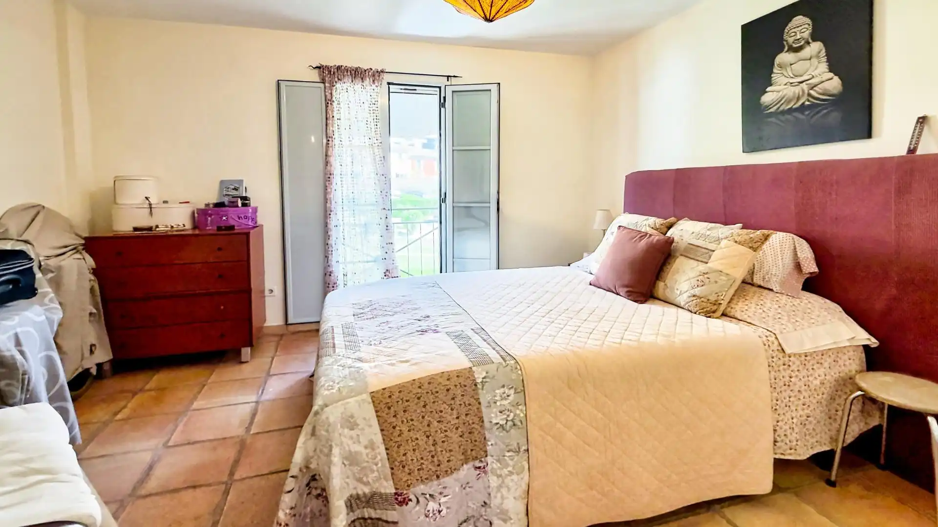 Habitación de Casa adosada en venta en Finestrat con Aire acondicionado, Jardín privado y Terraza
