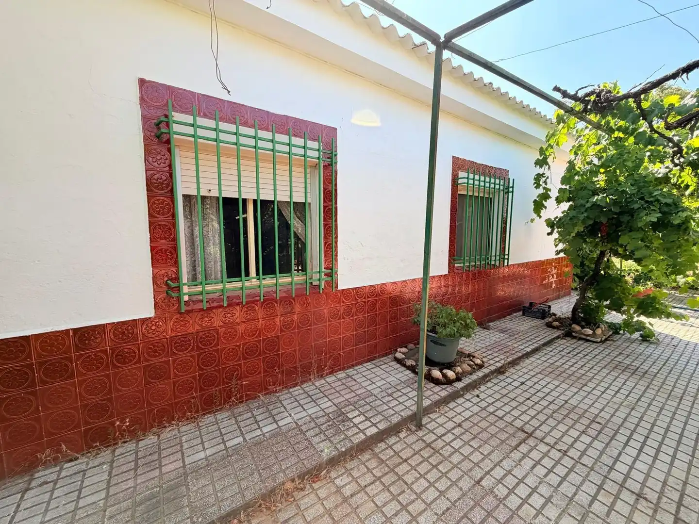 Vista exterior de Casa o chalet en venta en Valverde de Mérida con Jardín privado, Terraza y Trastero