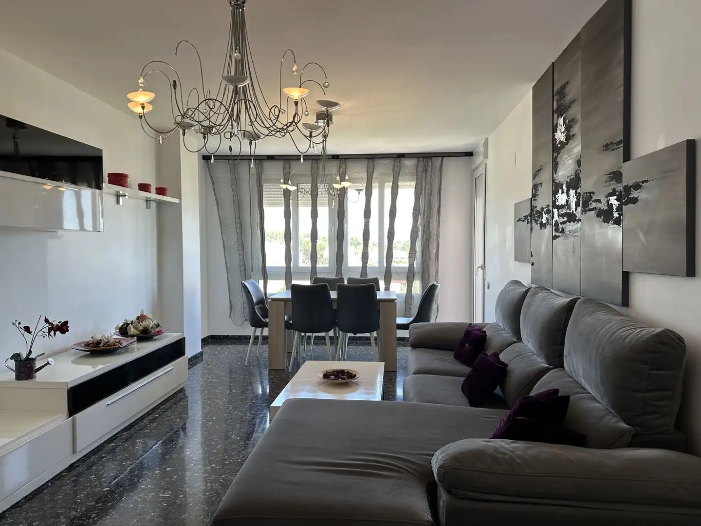 Sala de estar de Piso en venta en Ontinyent con Calefacción y Trastero