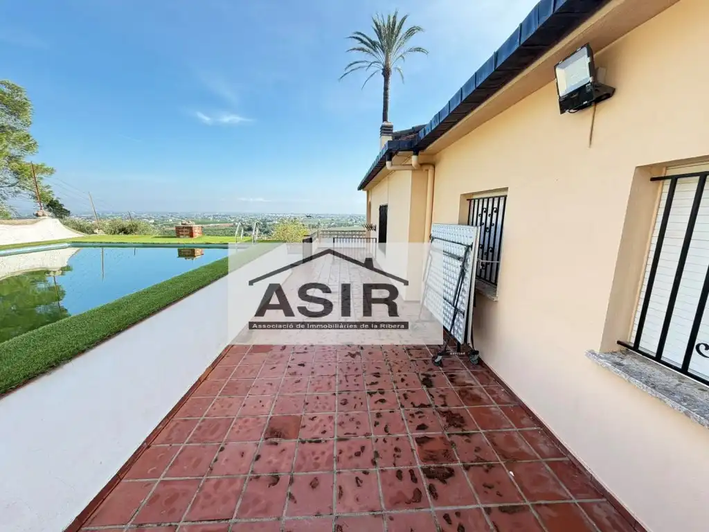 Terraza de Casa o chalet en venta en Alzira con Aire acondicionado, Terraza y Piscina