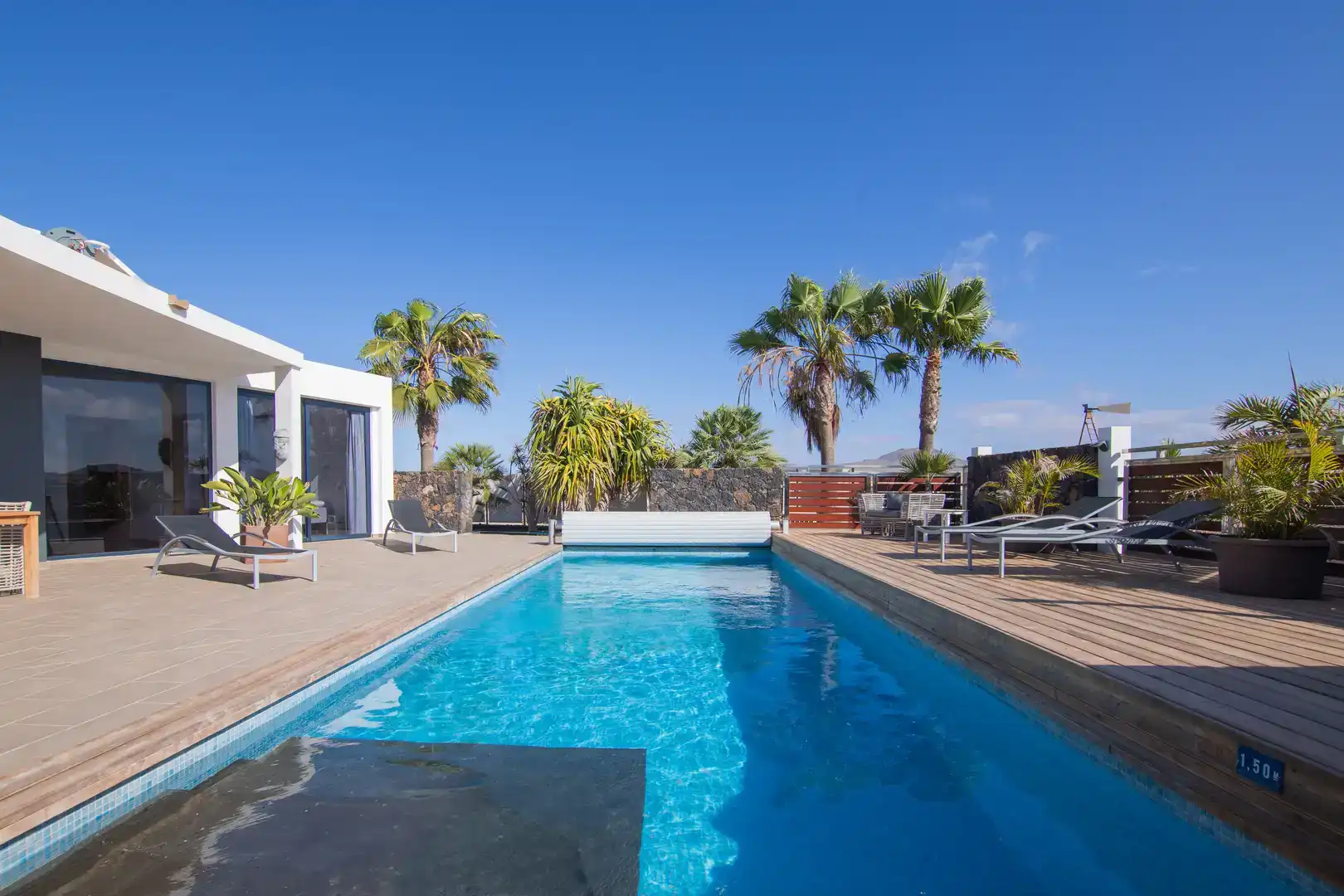 Piscina de Casa o chalet en venta en La Oliva con Aire acondicionado, Piscina y Balcón