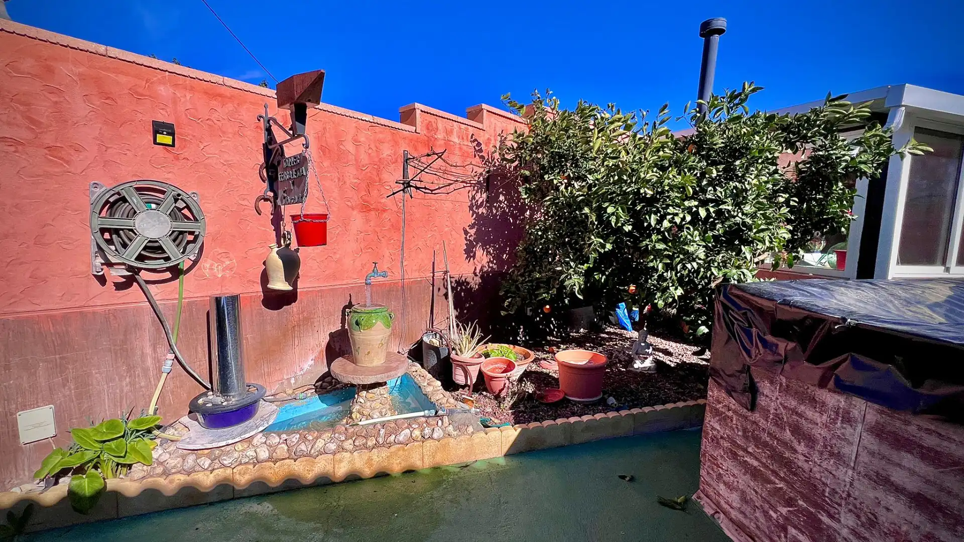 Jardí de Casa o xalet en venda en Molina de Segura amb Aire condicionat, Jardí privat i Piscina