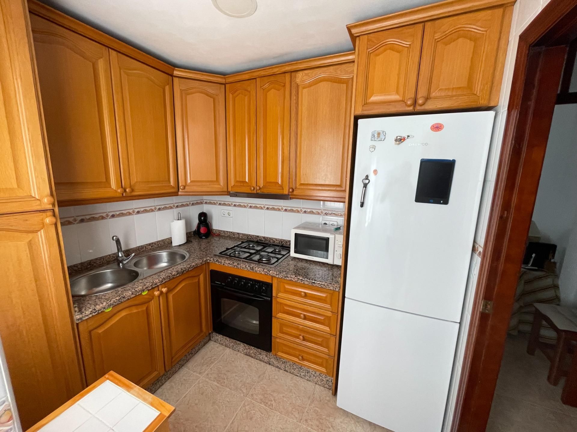 Kitchen of Flat for sale in Dos Hermanas  with Terrace and Balcony