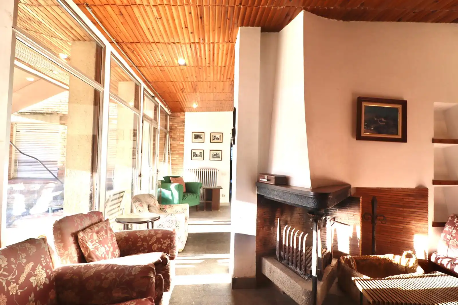 Sala d'estar de Casa o xalet en venda en Sant Antoni de Vilamajor amb Calefacció, Jardí privat i Terrassa