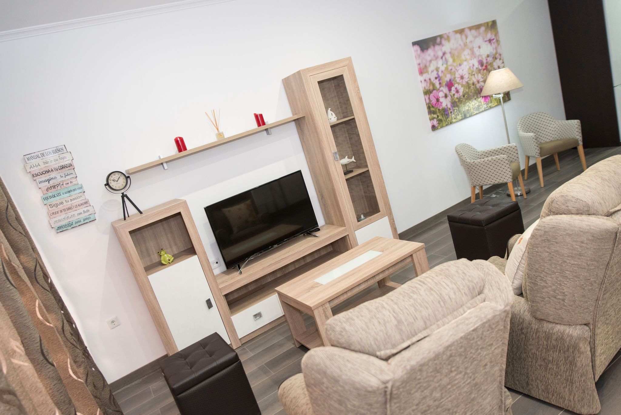 Sala d'estar de Loft de lloguer en  Córdoba Capital amb Aire condicionat, Calefacció i Moblat