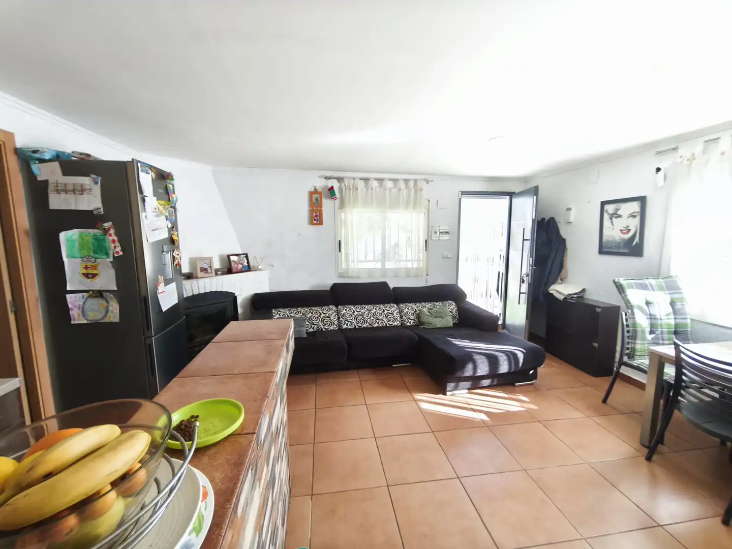 Sala d'estar de Casa o xalet en venda en Mont-roig del Camp amb Aire condicionat, Calefacció i Jardí privat