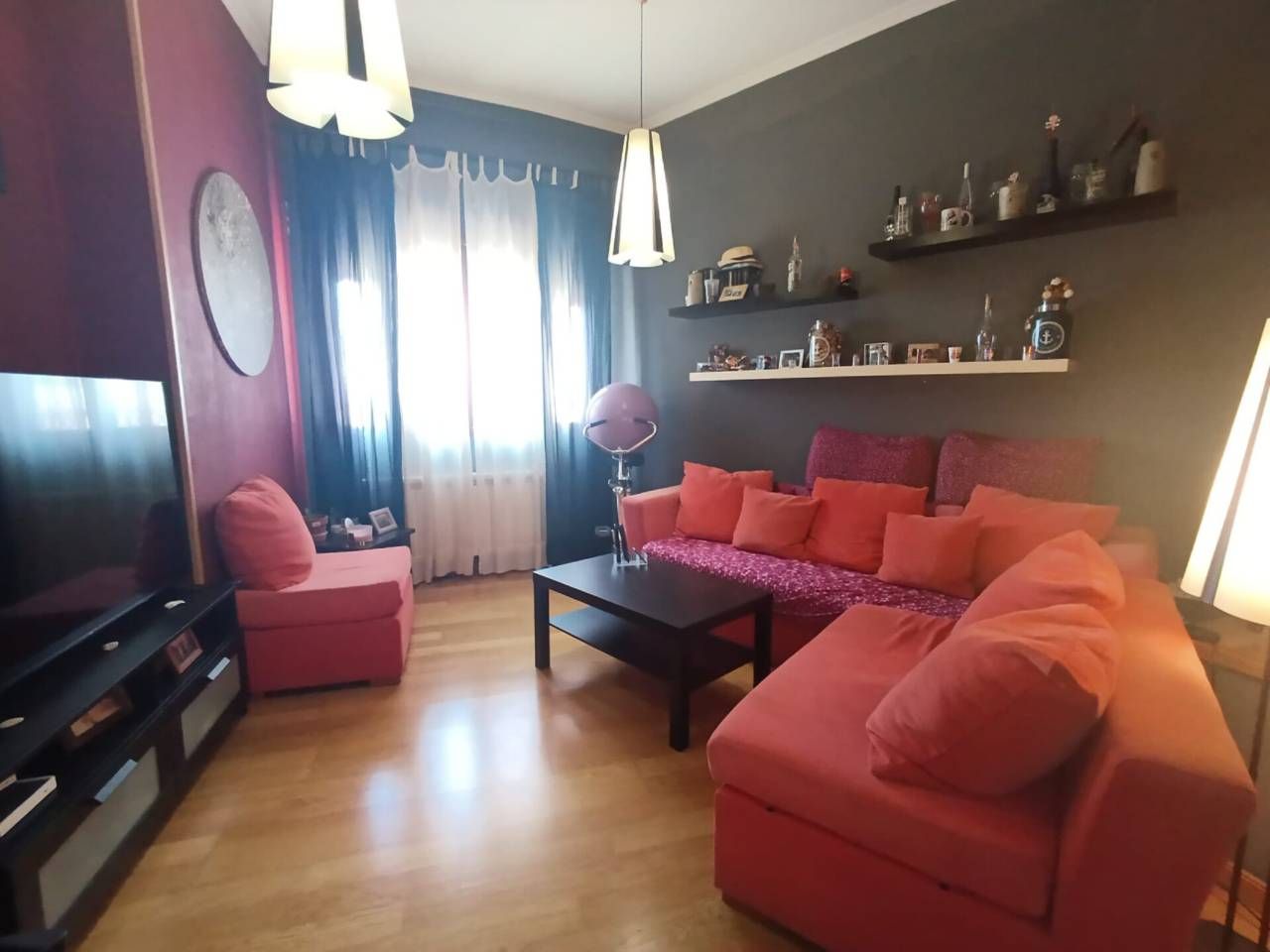 Living room of Apartment for sale in El Molar (Madrid)  with Heating, Parquet flooring and Storage room