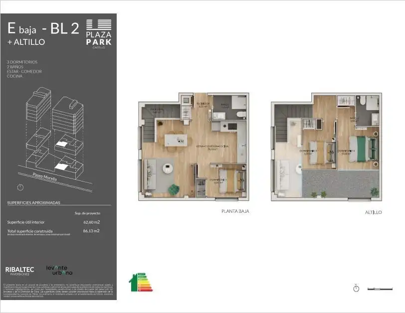 Dúplex en venda a Oeste, imagen 2