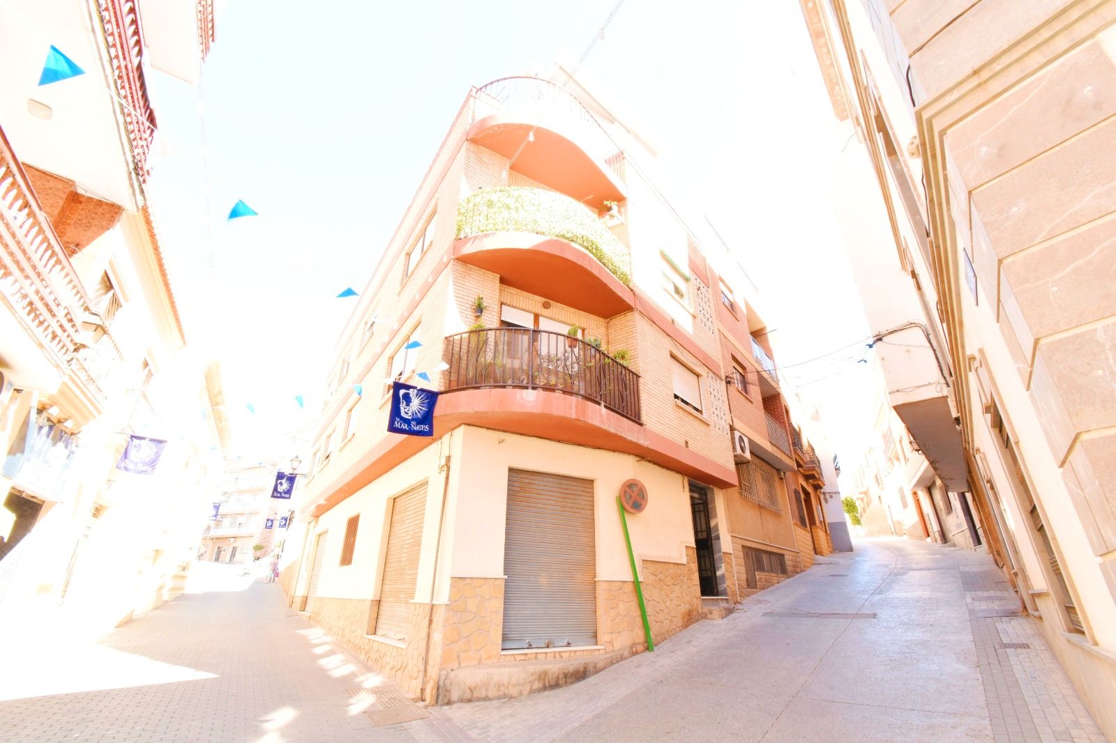 Vista exterior de Piso en venta en Níjar con Balcón