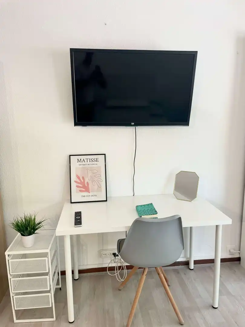 Außenansicht von Wohnung zur untervermieten in Barcelona mit Klimaanlage und Terrasse
