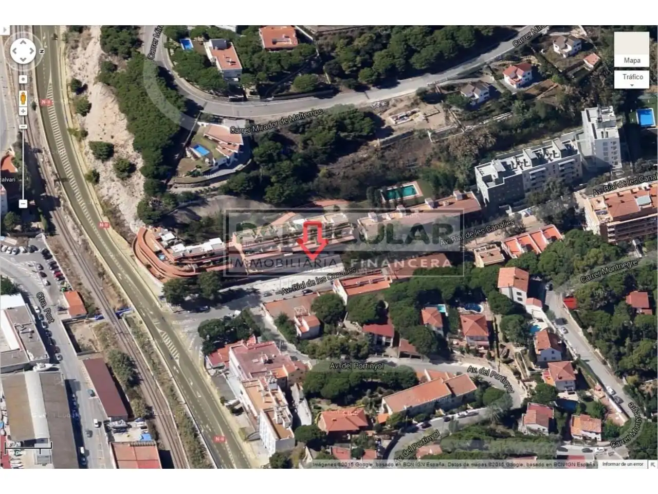 Vista exterior de Loft en venta en Arenys de Mar con Aire acondicionado, Calefacción y Terraza