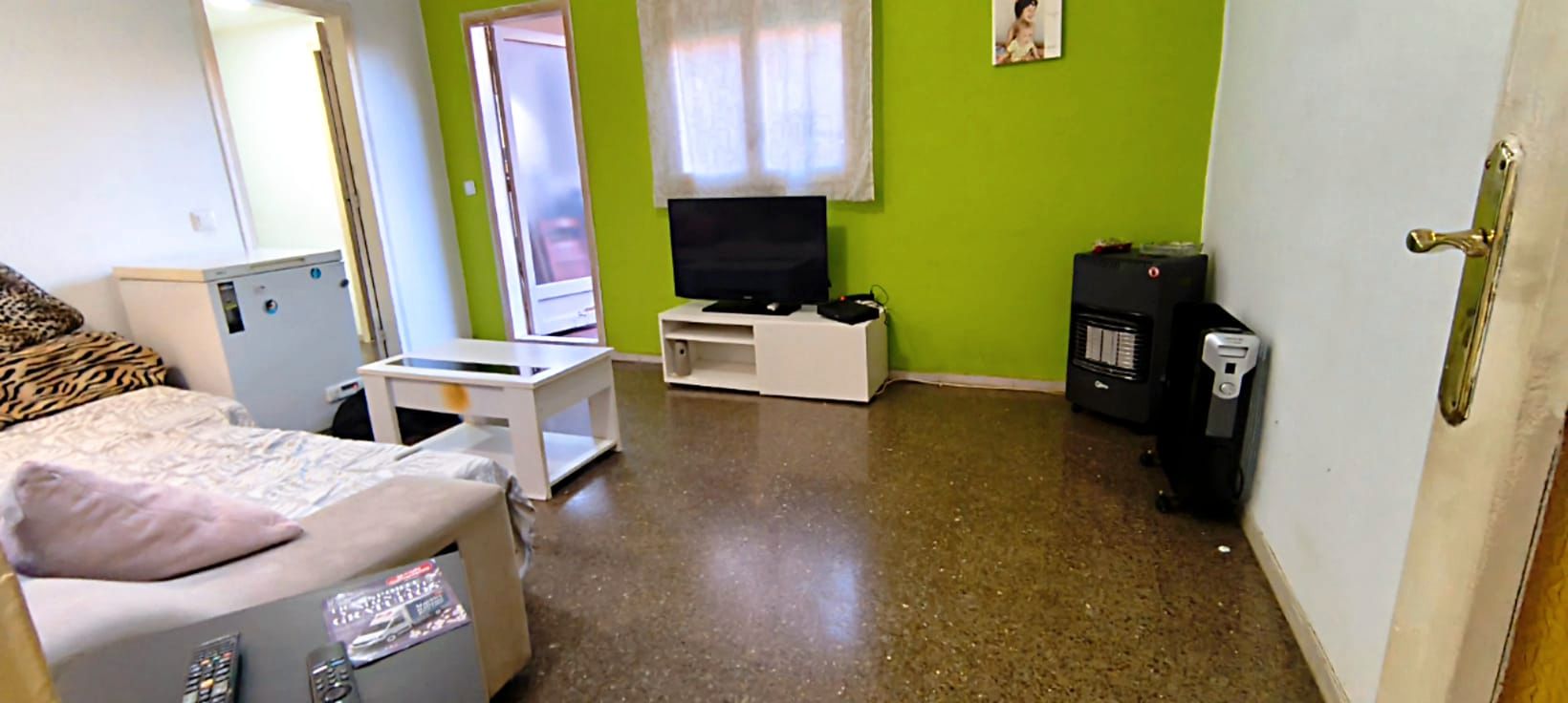Sala de estar de Piso en venta en Mollet del Vallès con Terraza y Alarma