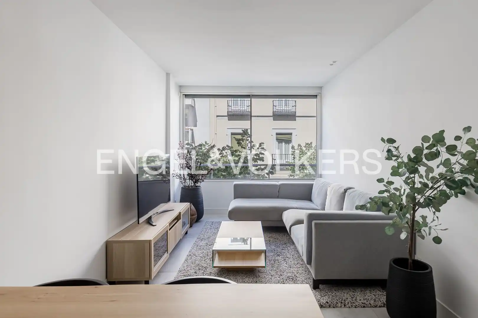 Wohnzimmer von Wohnung zum Verkauf in Madrid mit Klimaanlage und Heizung