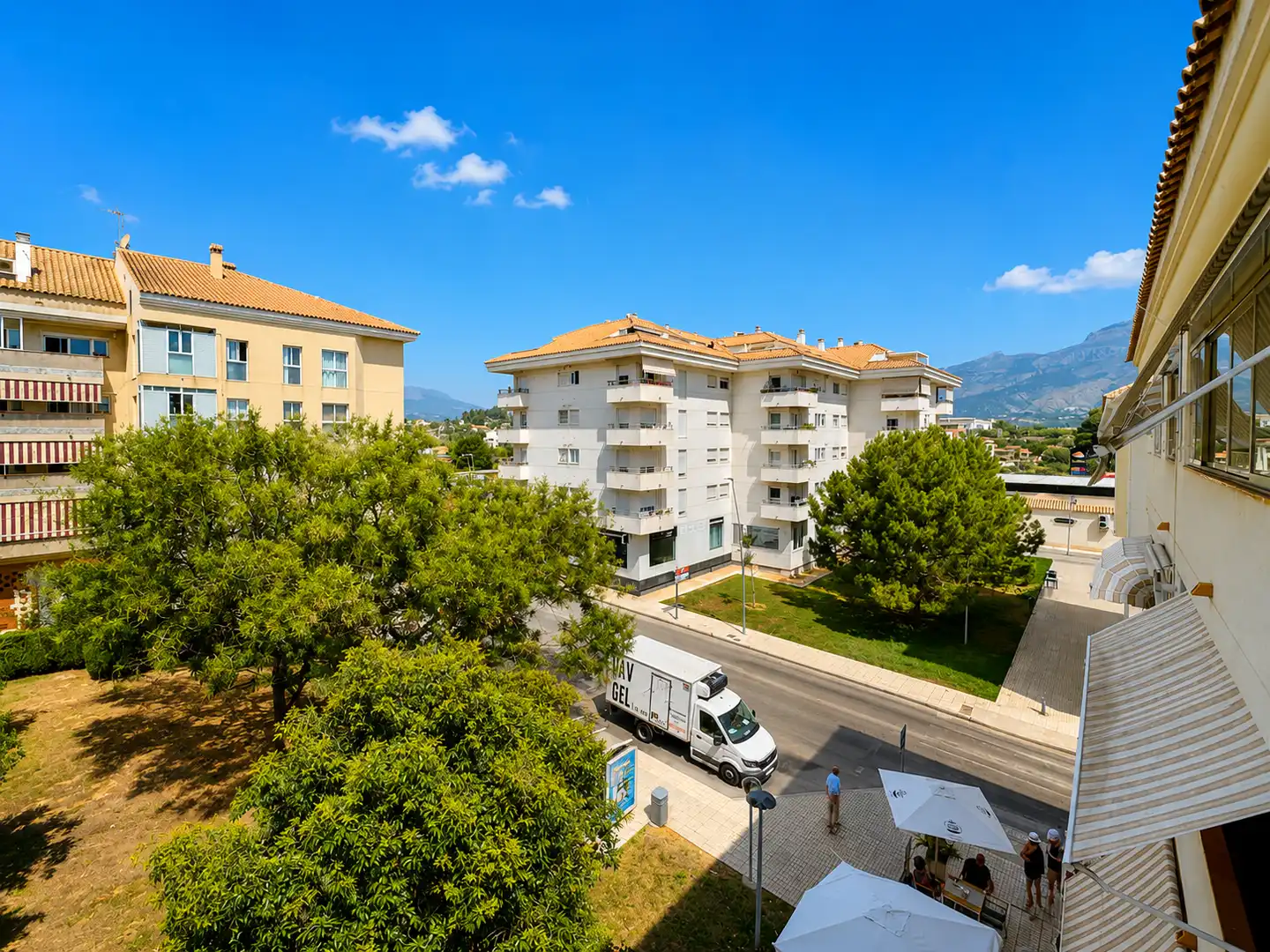 Vista exterior de Pis en venda en Altea amb Aire condicionat i Terrassa