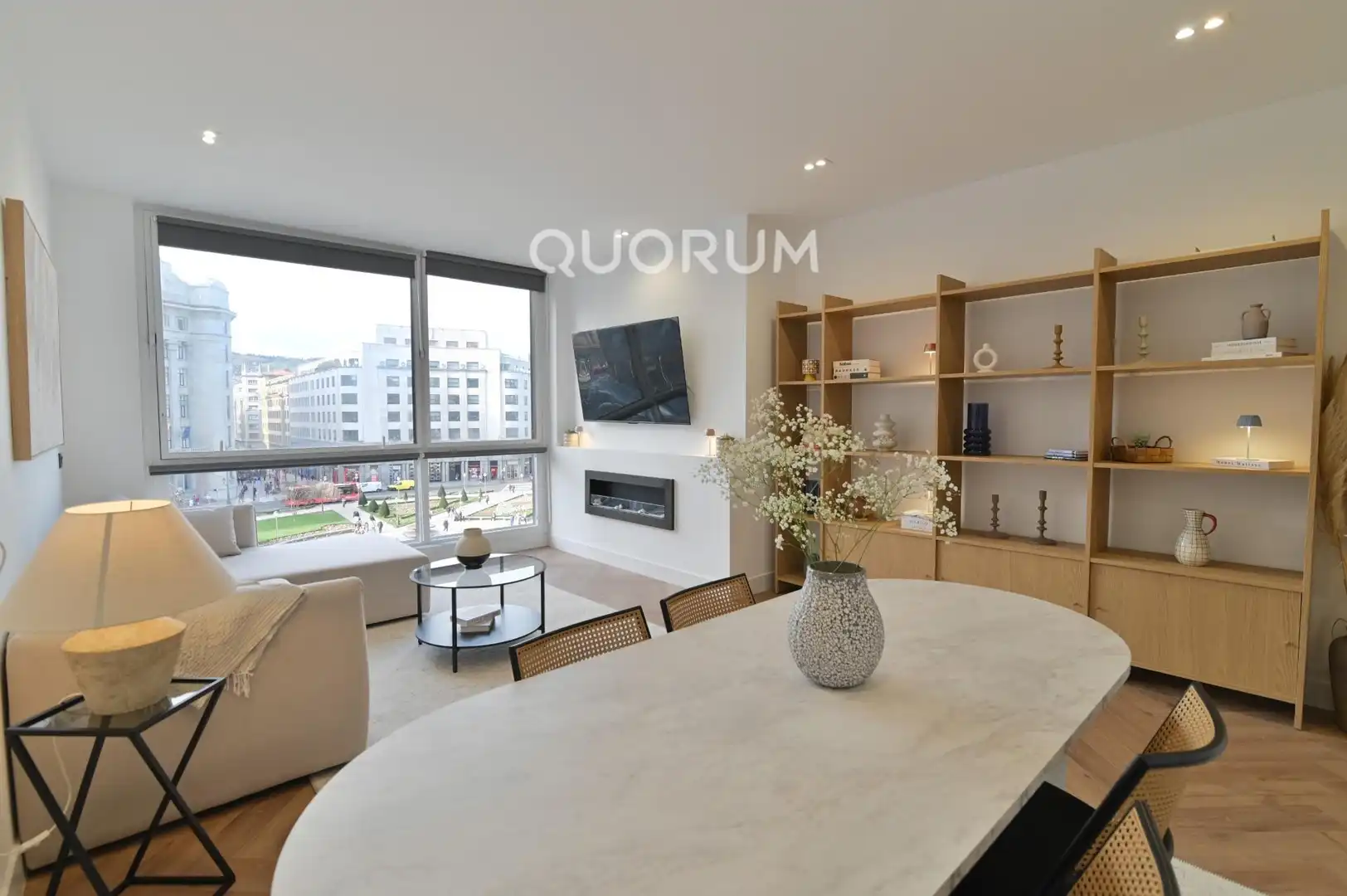 Sala d'estar de Pis en venda en Bilbao 